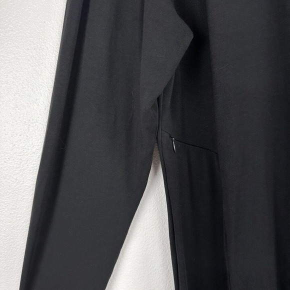 BETABRAND The Sweatshirt Silk Modal Travel A Line Swing Dress Black Size XXL - Picture 6 of 15